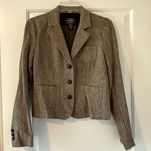 Ralph Lauren Polo Jeans Co. Herringbone Wool Blazer Size Medium